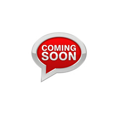 Modern Coming Soon Stamp and Seal Design with Bold Typography and Elegant Style.