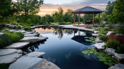 A photo for a section of an e-commerce site about landscaping and sustainable gardening