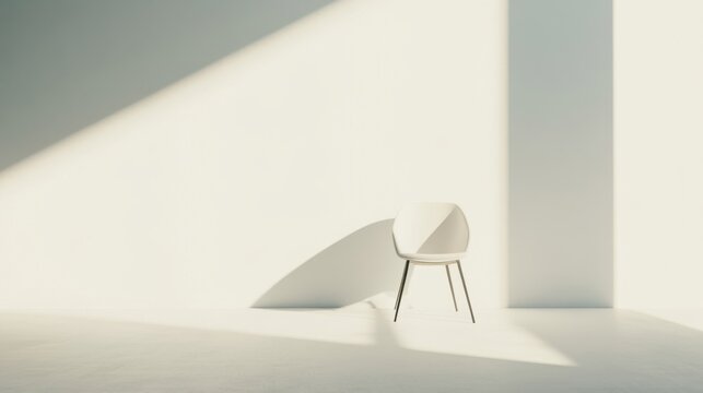 Executive departures with an office meeting room with an empty chair. Featuring leadership transition and career shift