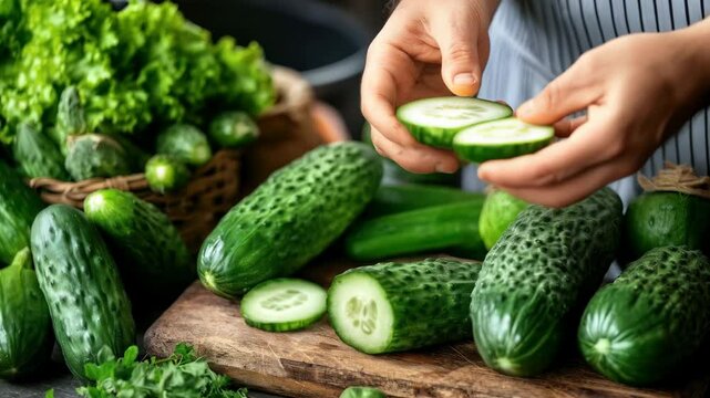 Fresh Cucumbers: A Culinary Delight