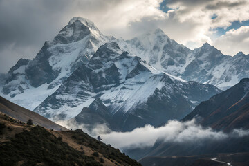 majestic mountain ranges