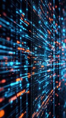 Obraz premium AIdriven deep learning firewall detecting and neutralizing zeroday cyber threats