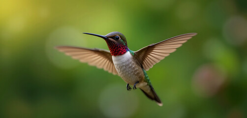 Fototapeta premium hummingbird on a branch