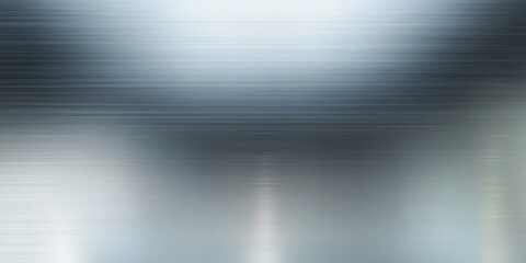 Fototapeta premium Metallic Abstract: An abstract composition with a brushed metal texture, featuring horizontal lines and gradients, offering a cool, industrial aesthetic.