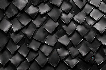 Black scale texture, studio shot, background blur