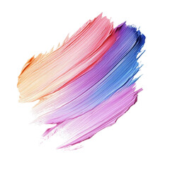 Abstract paint strokes pastel colors artistic design