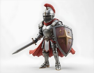 Fototapeta premium A detail isometric 3D style, exaggerated style