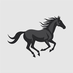 running horse logo
