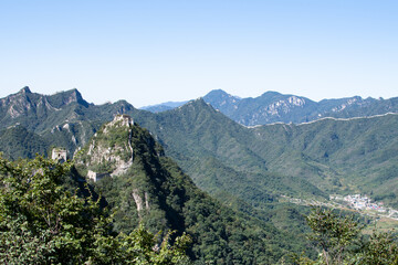 view from the mountain