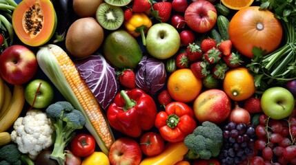 fruits and vegetables