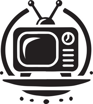 recommend clip art: retro television icon, television silhouette vector, tv silhouette vector, retro television illustration design, television vector illustration isolated on white and black background