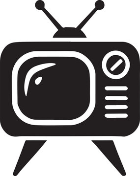 recommend clip art: retro television icon, television silhouette vector, tv silhouette vector, retro television illustration design, television vector illustration isolated on white and black background