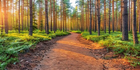 Fototapeta premium path in the forest