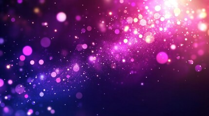Purple and Pink Sparkling Abstract Background