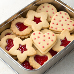 heart shaped cookies