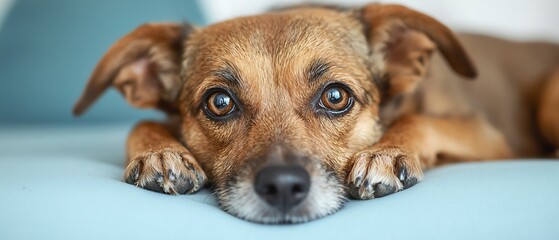 Therapy session for a recovering pet, vet using gentle techniques, medical expertise