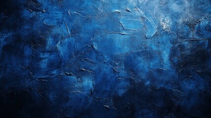 Dark blue textured background, abstract paint. Ideal for website banners, or adding depth to design projects.