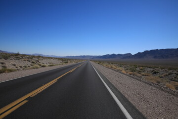 Highway Vanishing into the Distance