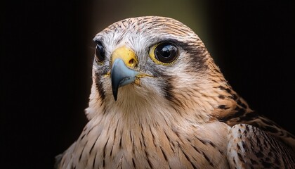 close up Portrait of an eagle at the zoo