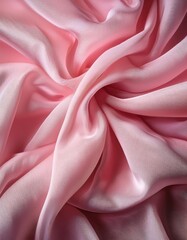 Soft pink ruffle fabric texture, ideal for delicate and romantic design themes