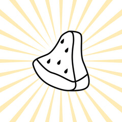 summer icon illustration