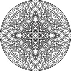 Abstract, Black line drawings, Mandala paintings for coloring, Black line drawings for coloring, Patterns for printing, Covers, Patterns on products.