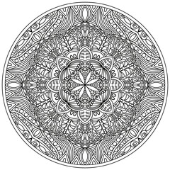 Abstract, Black line drawings, Mandala paintings for coloring, Black line drawings for coloring, Patterns for printing, Covers, Patterns on products.