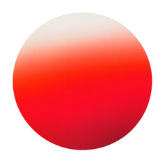 Red gradient circle abstract art design minimalist background
