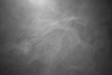 Fototapeta premium black and white background with smoke