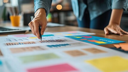 Corporate events planning with visual representations of event schedules, venue choices, and logistics planning designed to organize and execute successful business events