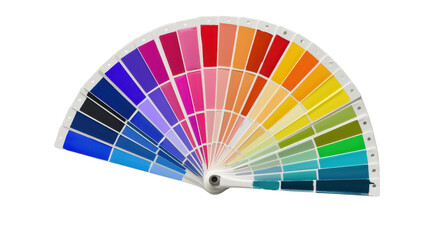 Color palette showing various vibrant hues on transparent background