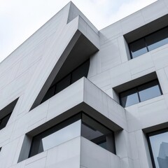  Modern Concrete Architecture with Angular Design and Minimalist Features