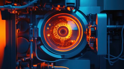 Heat detection for checking temperature in electric transformers. Featuring diagnostics and maintenance checks