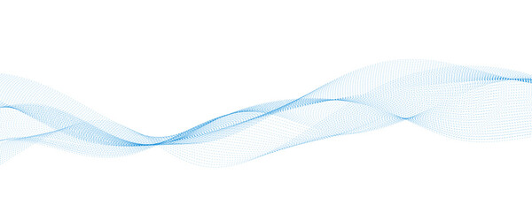 abstract blue somky wave background