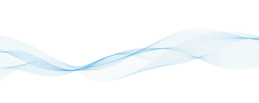 abstract blue somky wave background