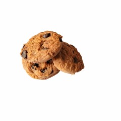 Biscuits on a isolated white