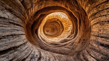 Exploring intricate termite colony tunnels nature gigapixel close-up natural environment macro view biodiversity concept