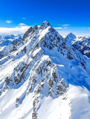 Fototapeta premium The White Sentinel, Frozen Serenity