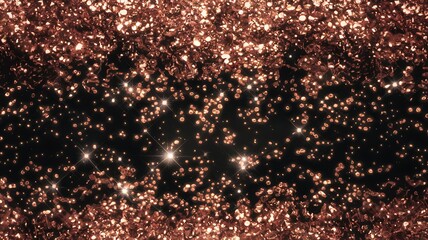 Glittering Lights: An abstract, evocative image of a cascade of shimmering lights against a dark background, reminiscent of a starlit night.