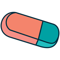 Eraser Illustraation with Line