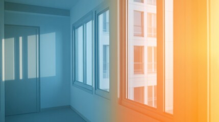 Heat detection for inspecting energy-efficient windows. Featuring diagnostics and performance checks