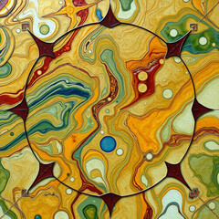 Marble .  Pattern for covers, for printing on wall decorations, leaflets.