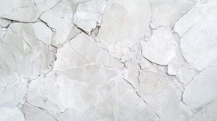 Fototapeta premium a white surface features a network of cracks and textures