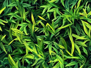 Cartoon grass abstract background texture pattern seamless