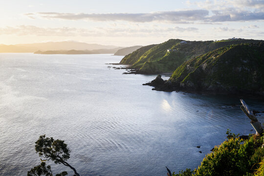 Sunrise at Tapeka Point. Russell. Bay of Islands.