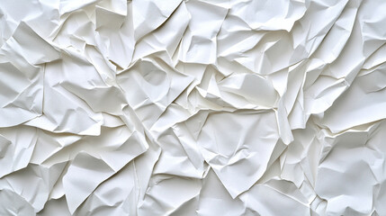 Obraz premium Vibrant Gradient Background – Crumpled White Paper Texture Deep - Version 1