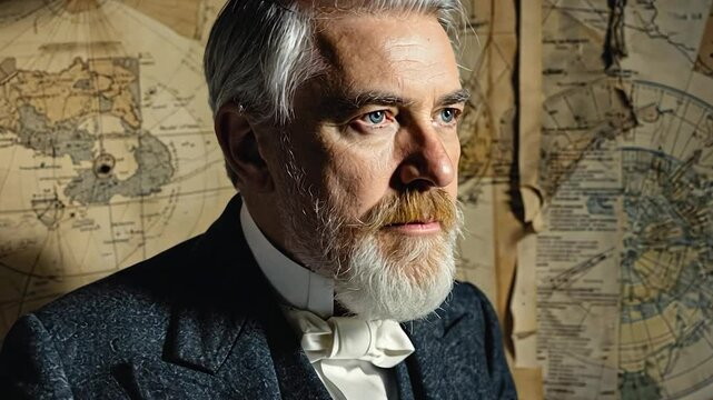 Portrait of Victor Hugo - Legendary French Writer and Poet