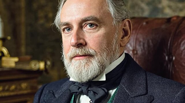 portrait of Victor Hugo, Legendary French Writer and Poet