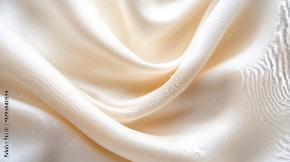 Poster elegant smooth silk fabric beautifully draped and lit creating a luxurious and soft texture : genera