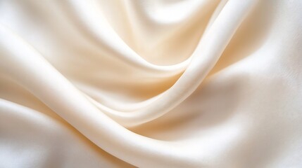 Obraz premium Elegant smooth silk fabric beautifully draped and lit creating a luxurious and soft texture : Generative AI
